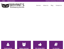 Tablet Screenshot of bryantsbookkeeping.net.au